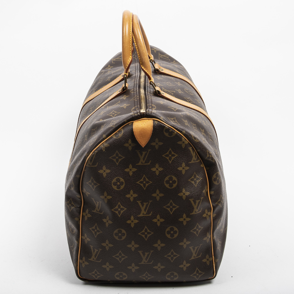 Louis Vuitton Keepall 50 in Brown Monogram Canvas - Picture 3 of 7